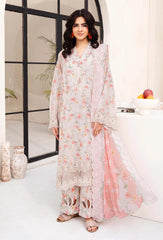 Adan’s Libas Lawn SS'25 | Marisa D-10 | 3PC Embroidered Lawn Suit