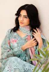Adan's Libas Lawn SS'25 | Marisa D-08 | 3PC Embroidered Lawn Suit