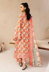 Adan's Libas Lawn SS'25 | Marisa D-07 | 3PC Embroidered Lawn Suit