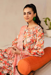 Adan's Libas Lawn SS'25 | Marisa D-07 | 3PC Embroidered Lawn Suit