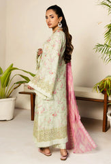Adan's Libas Lawn SS'25 | Marisa D-03 | 3PC Embroidered Lawn Suit