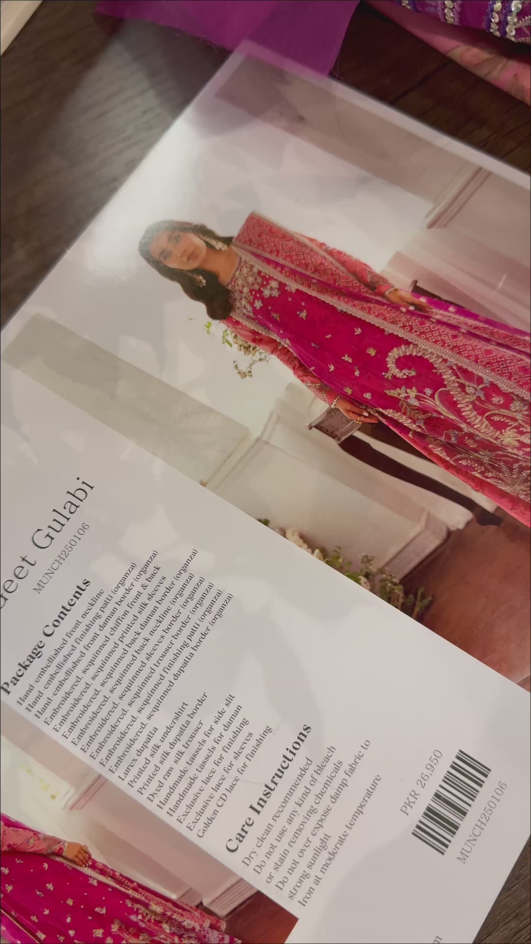 Mushq | Geet Gulabi | SHAAM SHANDAR Chiffon Collection
