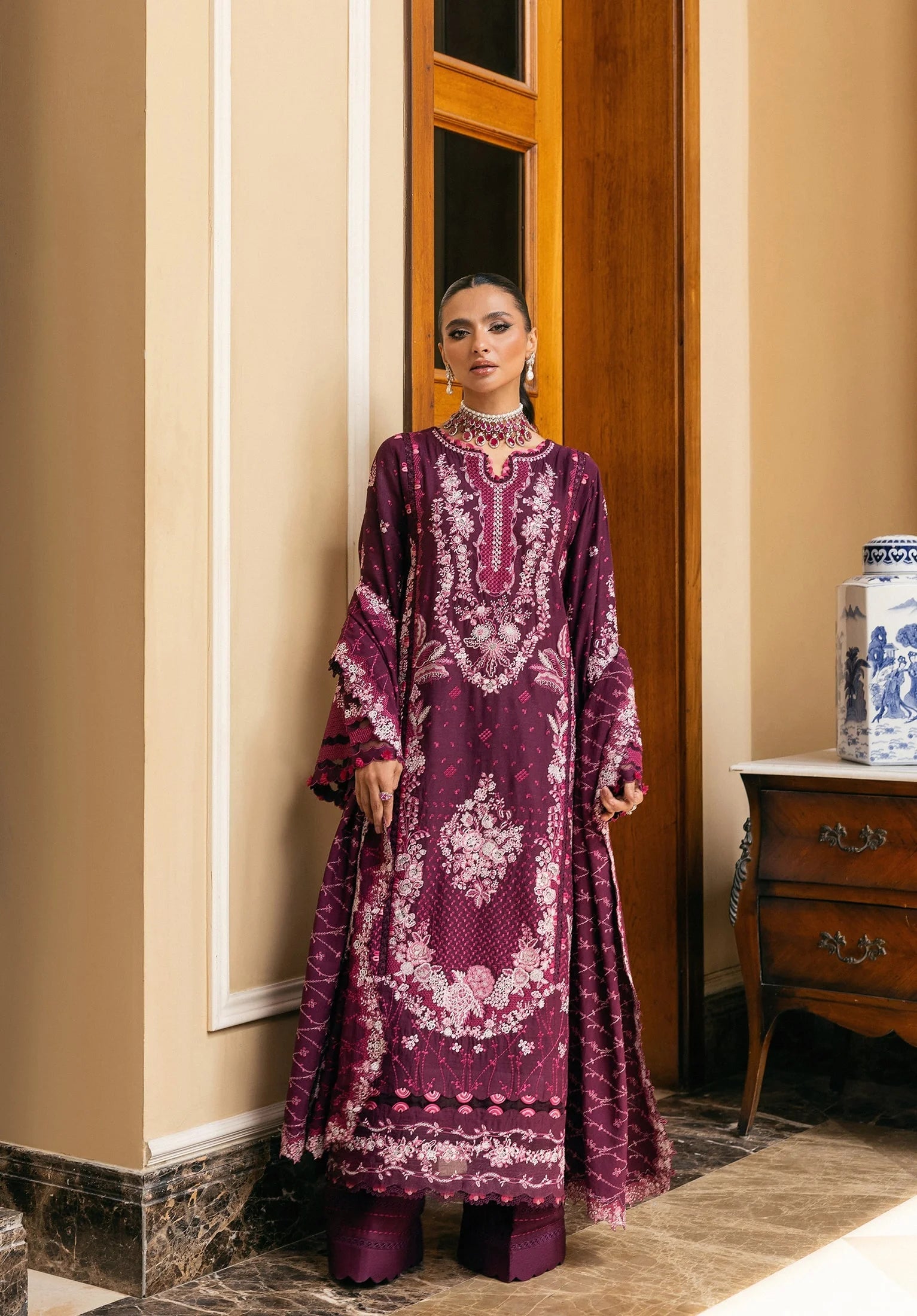 ELAF | EWK-2B BERRYBLUSH | Luxury Winter Collection'25