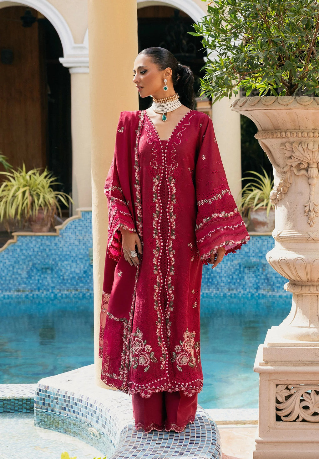 ELAF | EWK-6A VELVROSE | Luxury Winter Collection'25