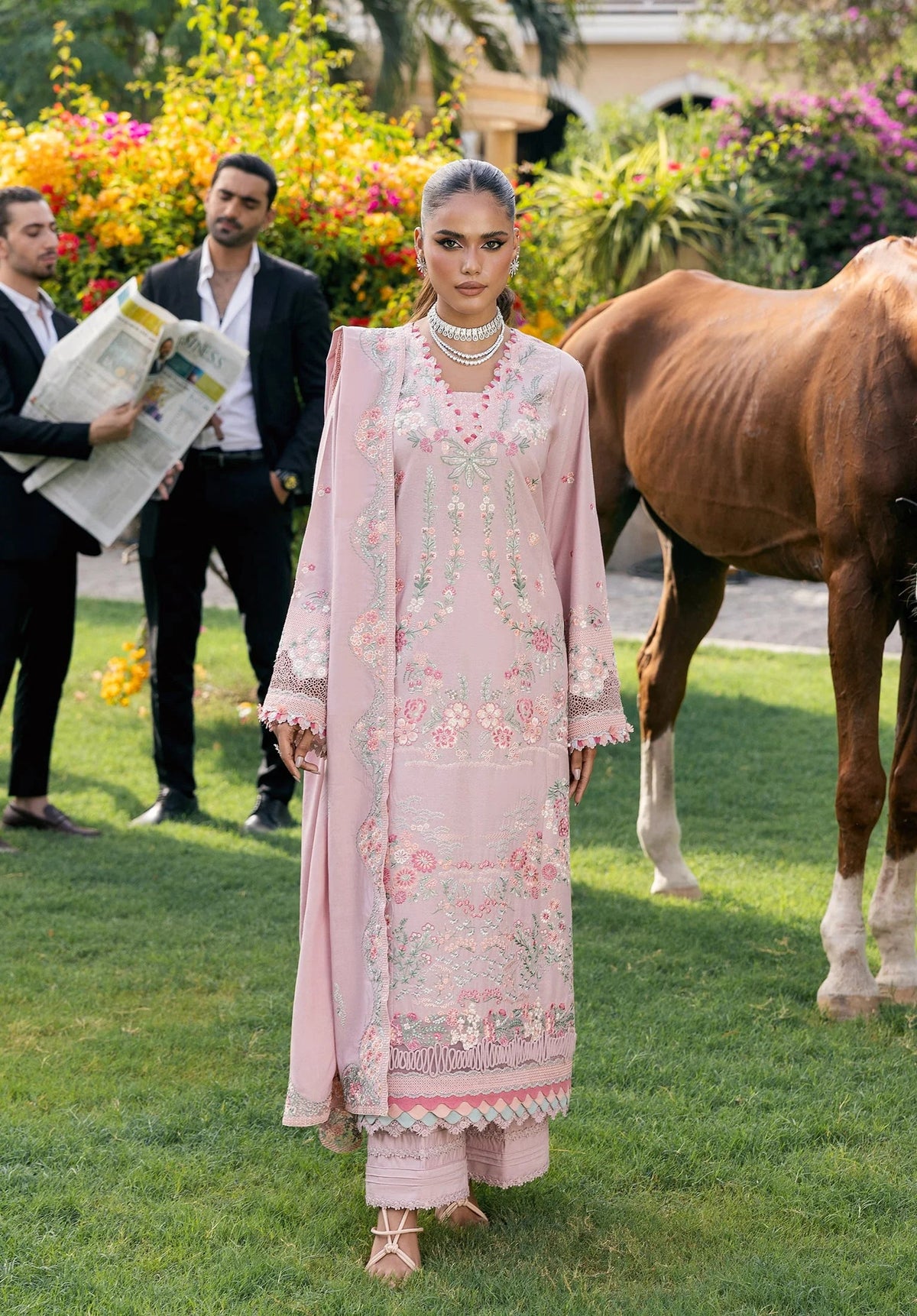 ELAF | EWK-7B HUSHPINK | Luxury Winter Collection'25