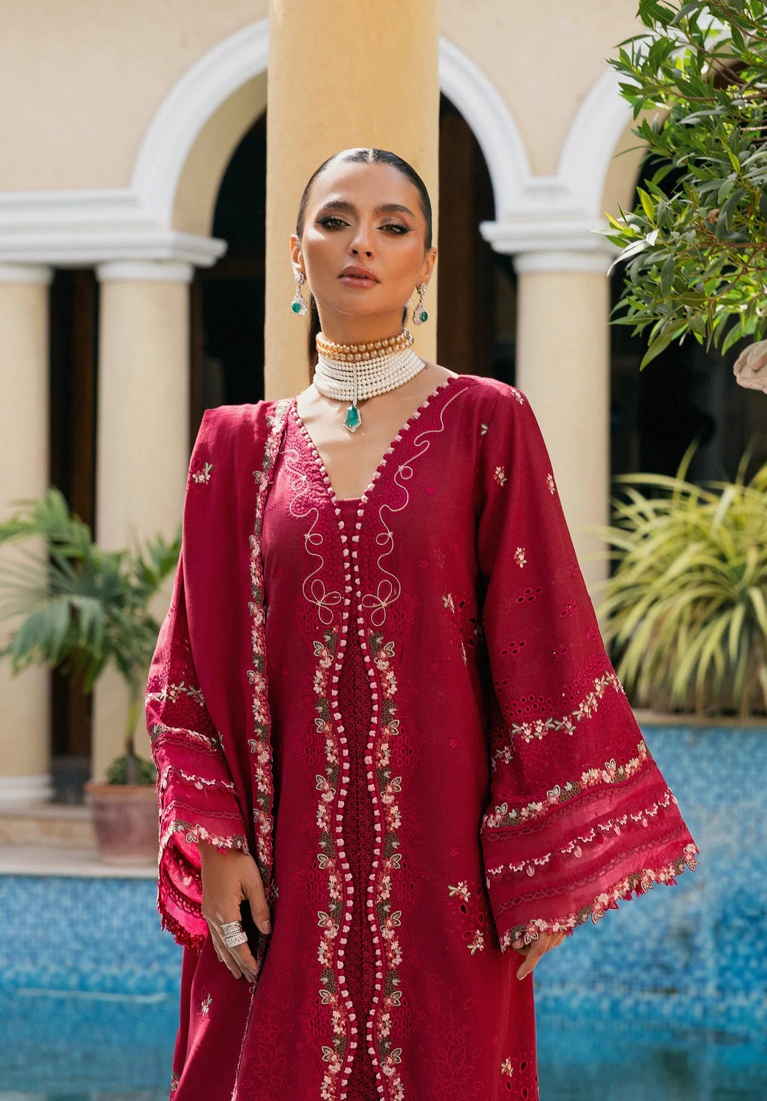 ELAF | EWK-6A VELVROSE | Luxury Winter Collection'25