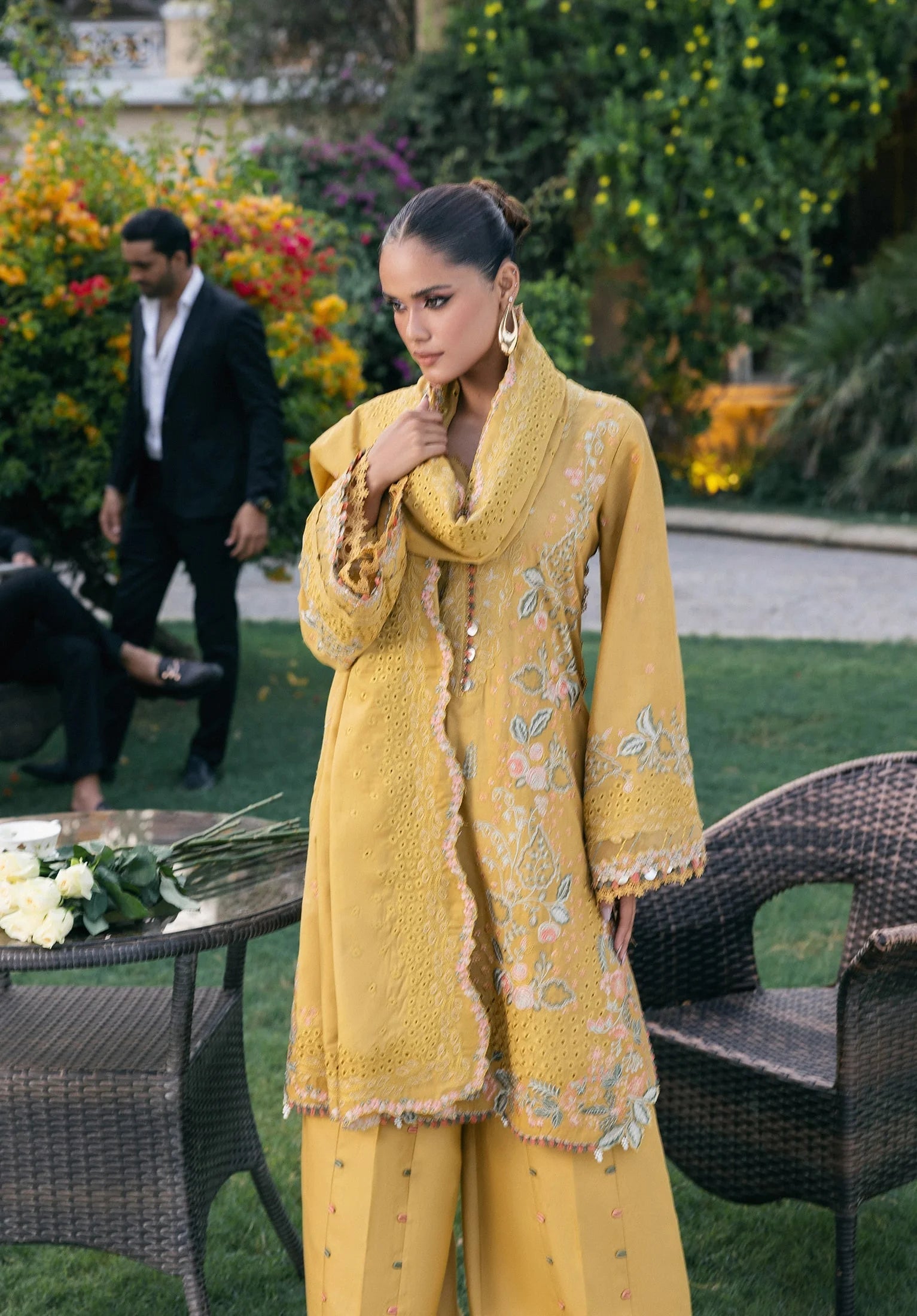ELAF | EWK-1B FLORIGOLD | Luxury Winter Collection'25