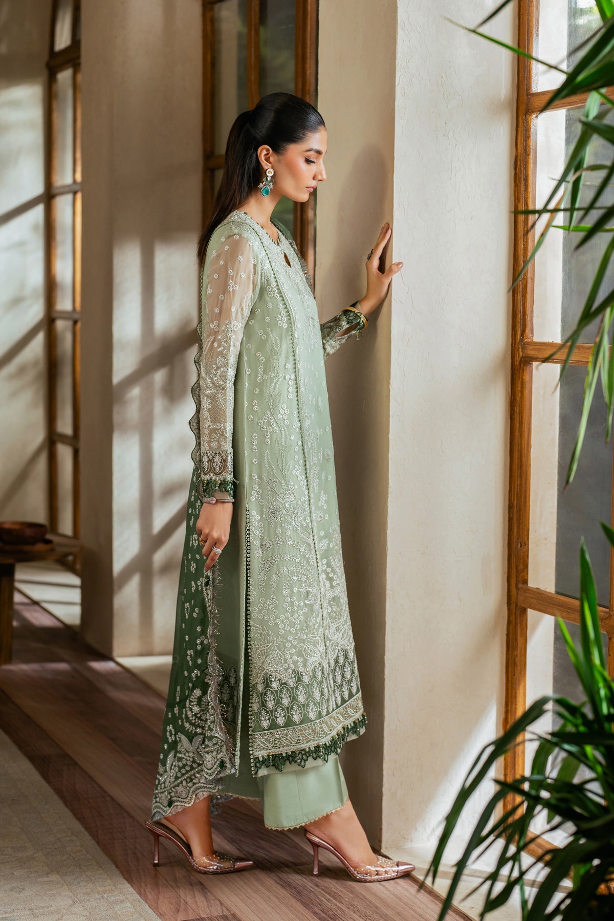 Xenia Formals | VERDURA| Embroidered Chiffon