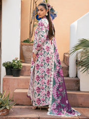 Bin Ilyas | 2075 - A | Hazel Printed Embroidered Lawn '25