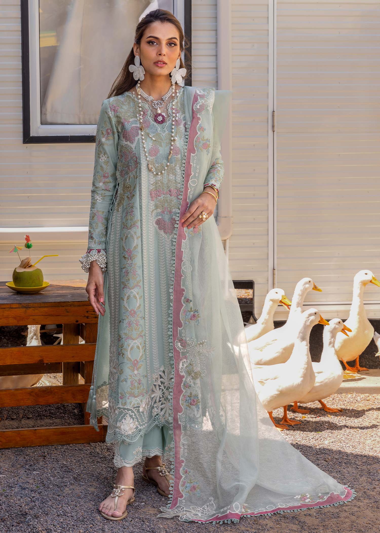 Saira Shakira | DILARA-A | Unstitched Lawn'25