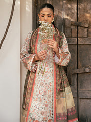 Bin Ilyas | 2073 - A | Hazel Printed Embroidered Lawn '25