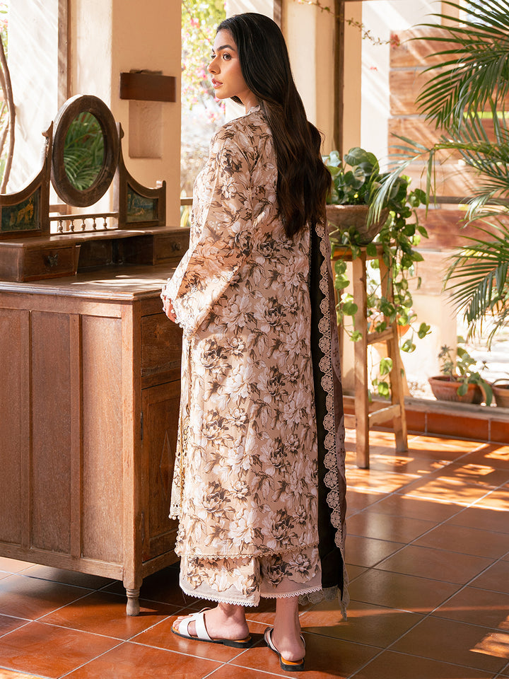 Bin Ilyas | 2075 - B | Hazel Printed Embroidered Lawn '25