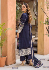 Eshaisha | Velvet Night | Luxury Lawn Embroidered '25