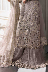 Maria B Mbroidered | BD-3006 | 3 Piece Unstitched Embroidered Chiffon Suit