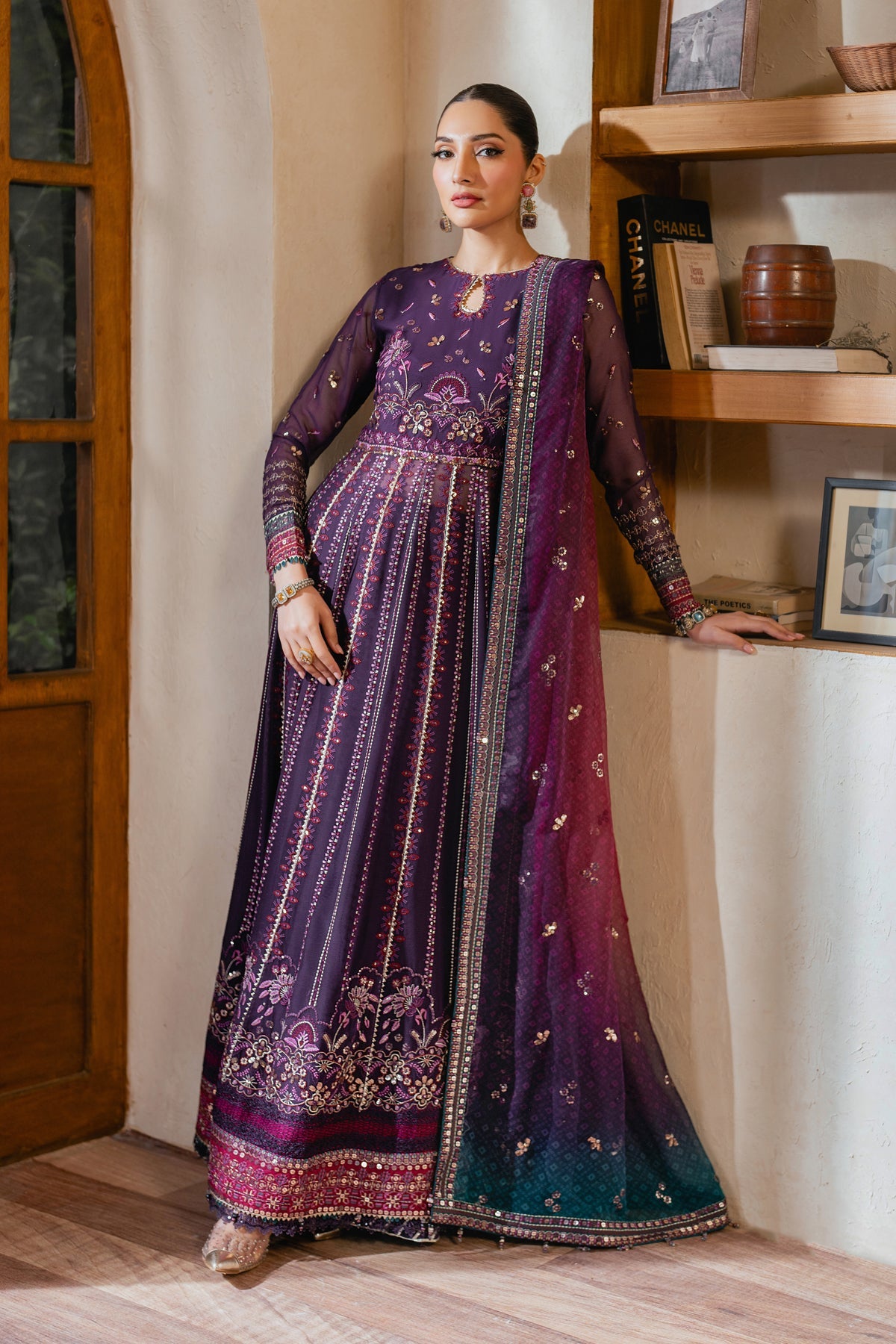 Xenia Formals | SOURATI | Embroidered Chiffon