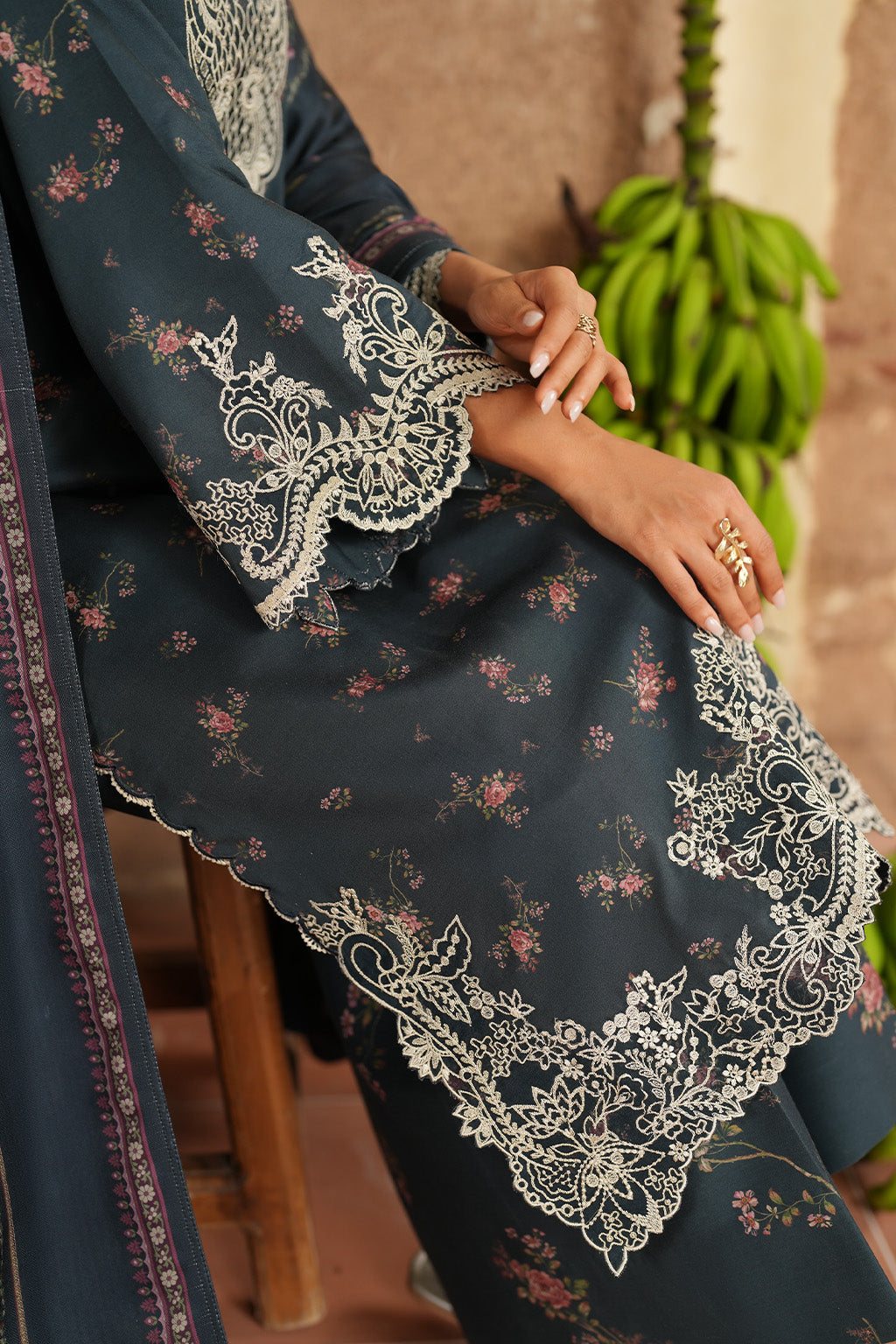 IPF-12 Embroidered Printed Linen