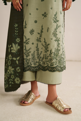 Iznik Winter Chapter '25 | UE-578 Embroidered Khaddar