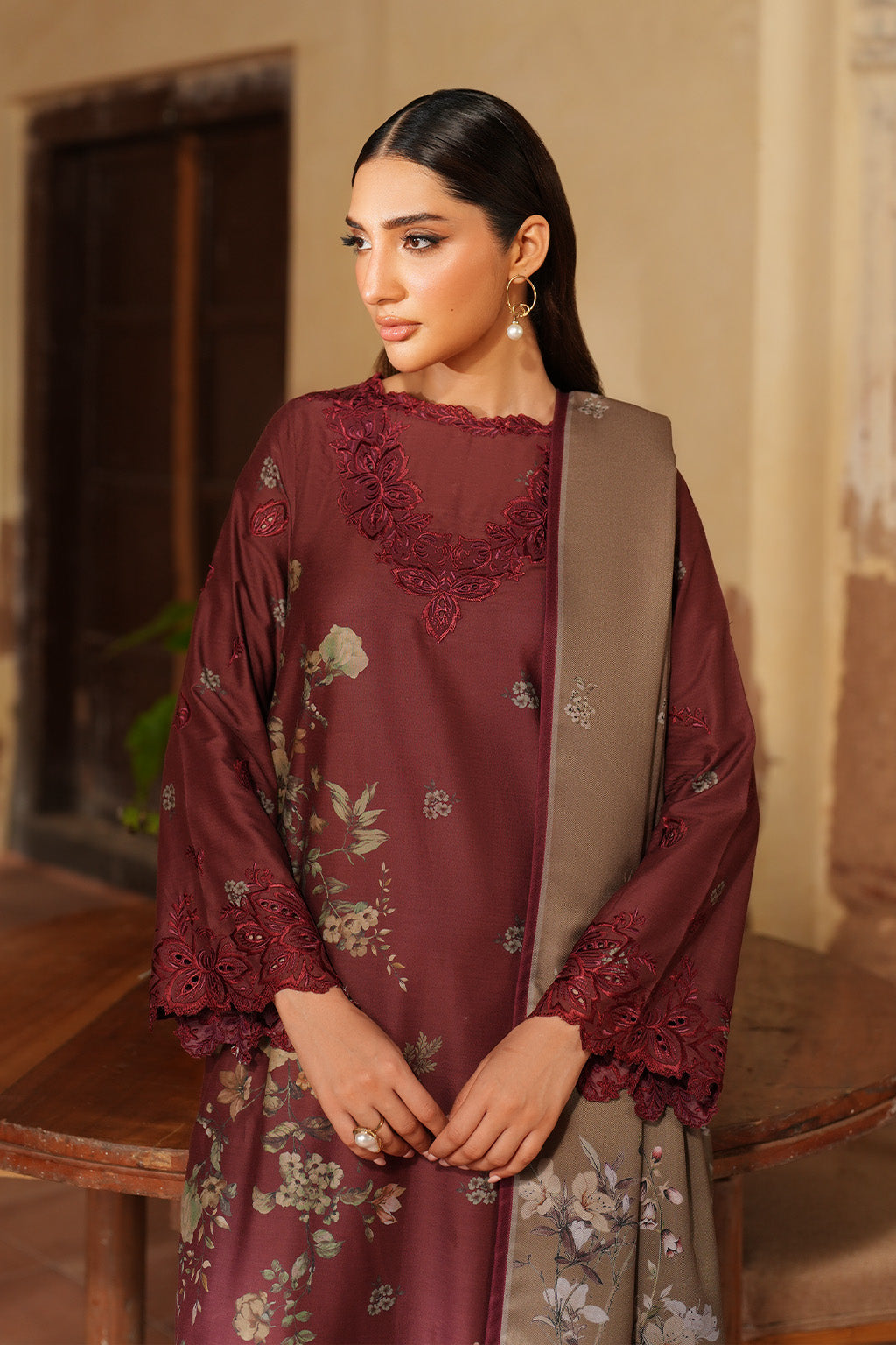 IPF-03 Embroidered Printed Linen