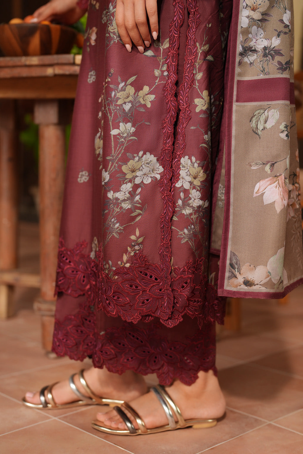 IPF-03 Embroidered Printed Linen