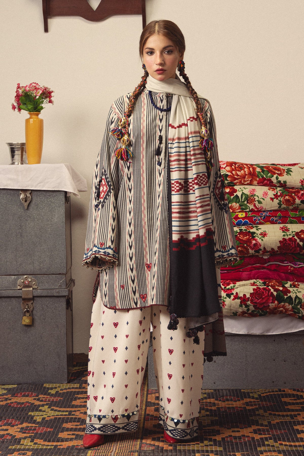 COCO By Zara Shahjahan COCO Prints Winter 2026 | Leela-10A