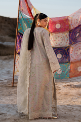 Emaan Adeel Sunlit Groove Luxury Lawn '26 | MEHVES