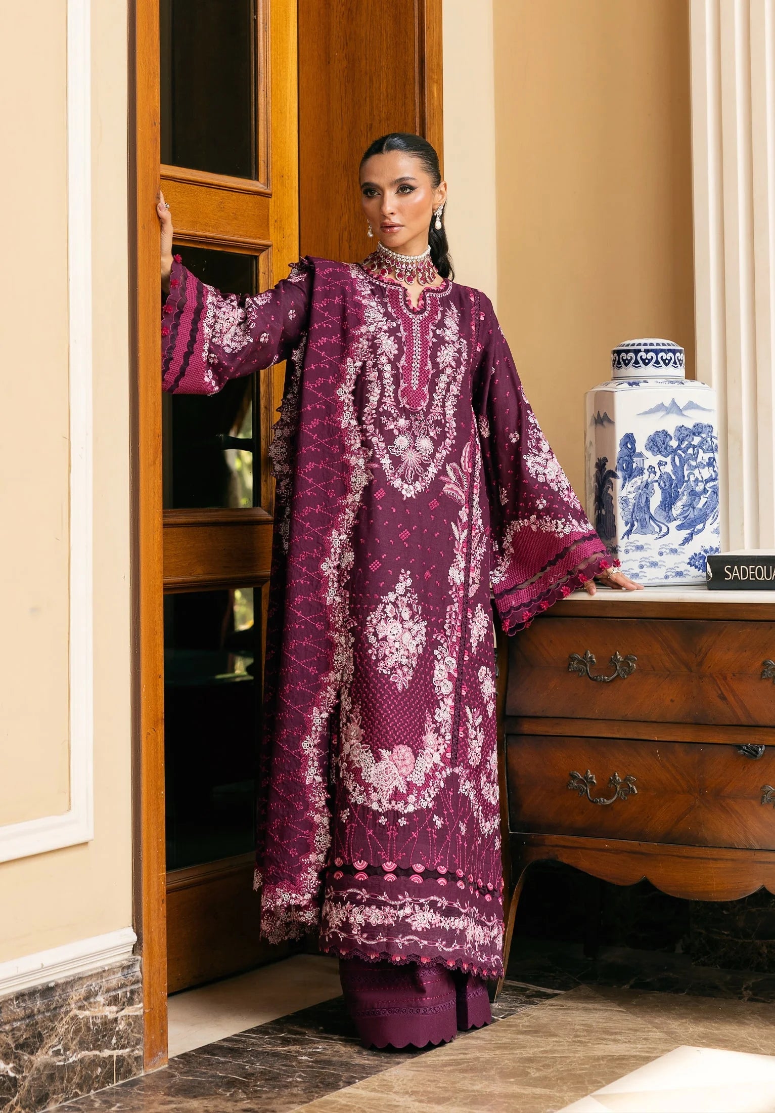 ELAF | EWK-2B BERRYBLUSH | Luxury Winter Collection'25
