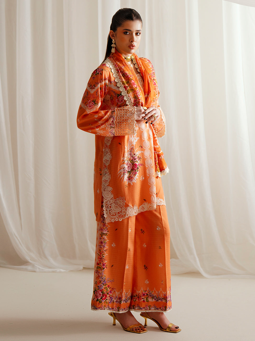 Eres Bonita | 1101-A | 3PC viscose printed