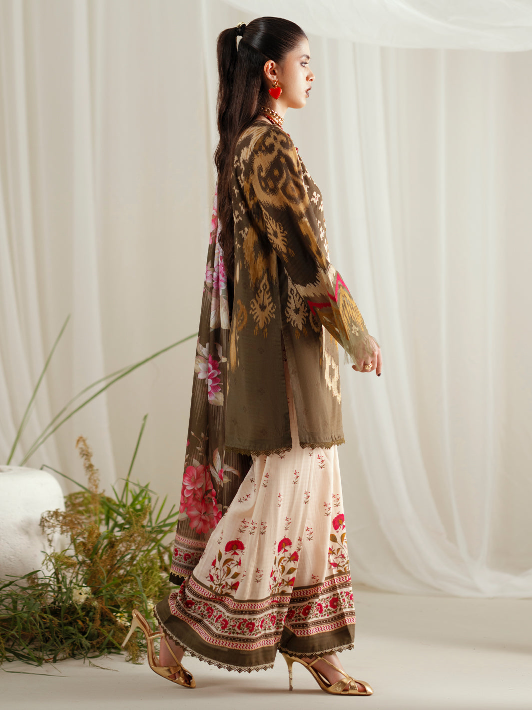 Eres Bonita | 1102-B | 3PC viscose printed