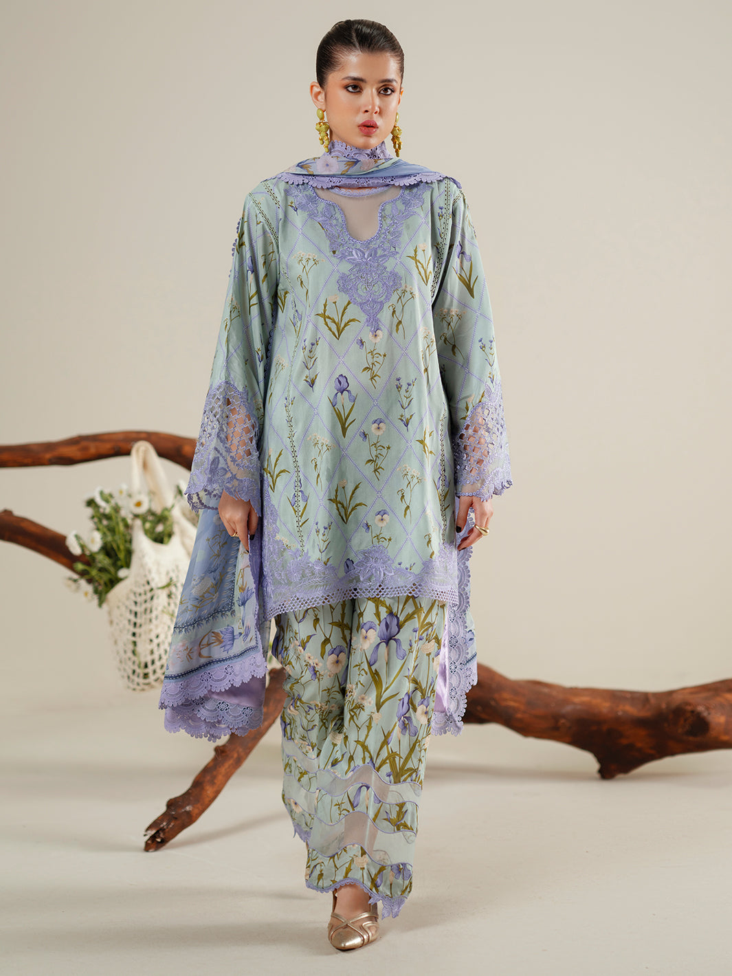 Eres Bonita | 1103-A | 3PC viscose printed