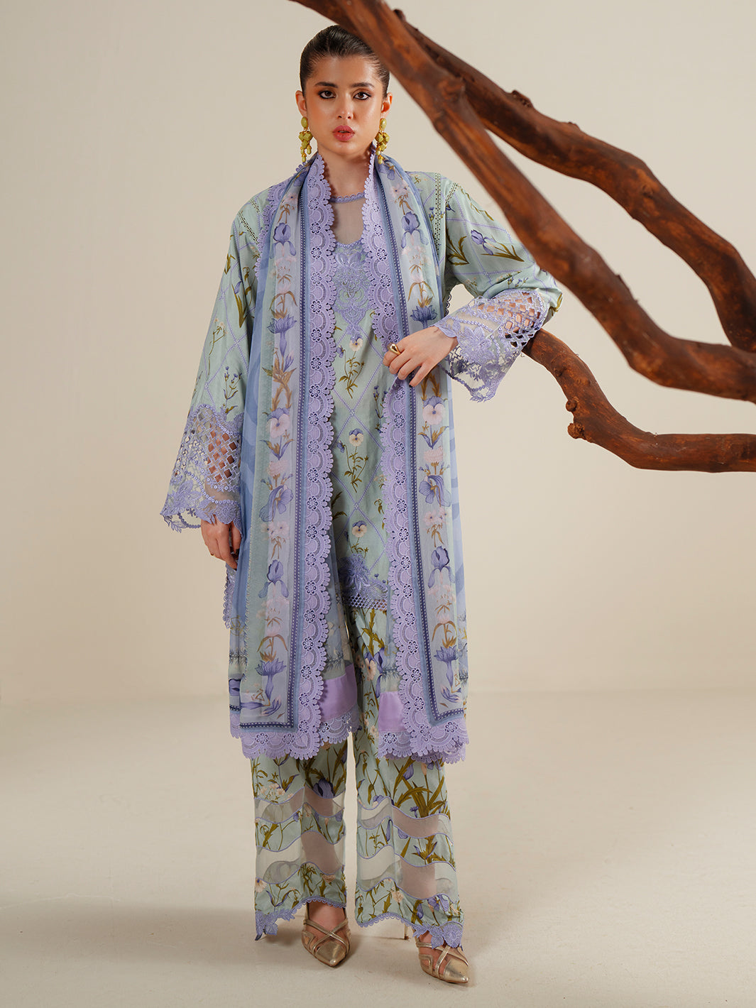 Eres Bonita | 1103-A | 3PC viscose printed