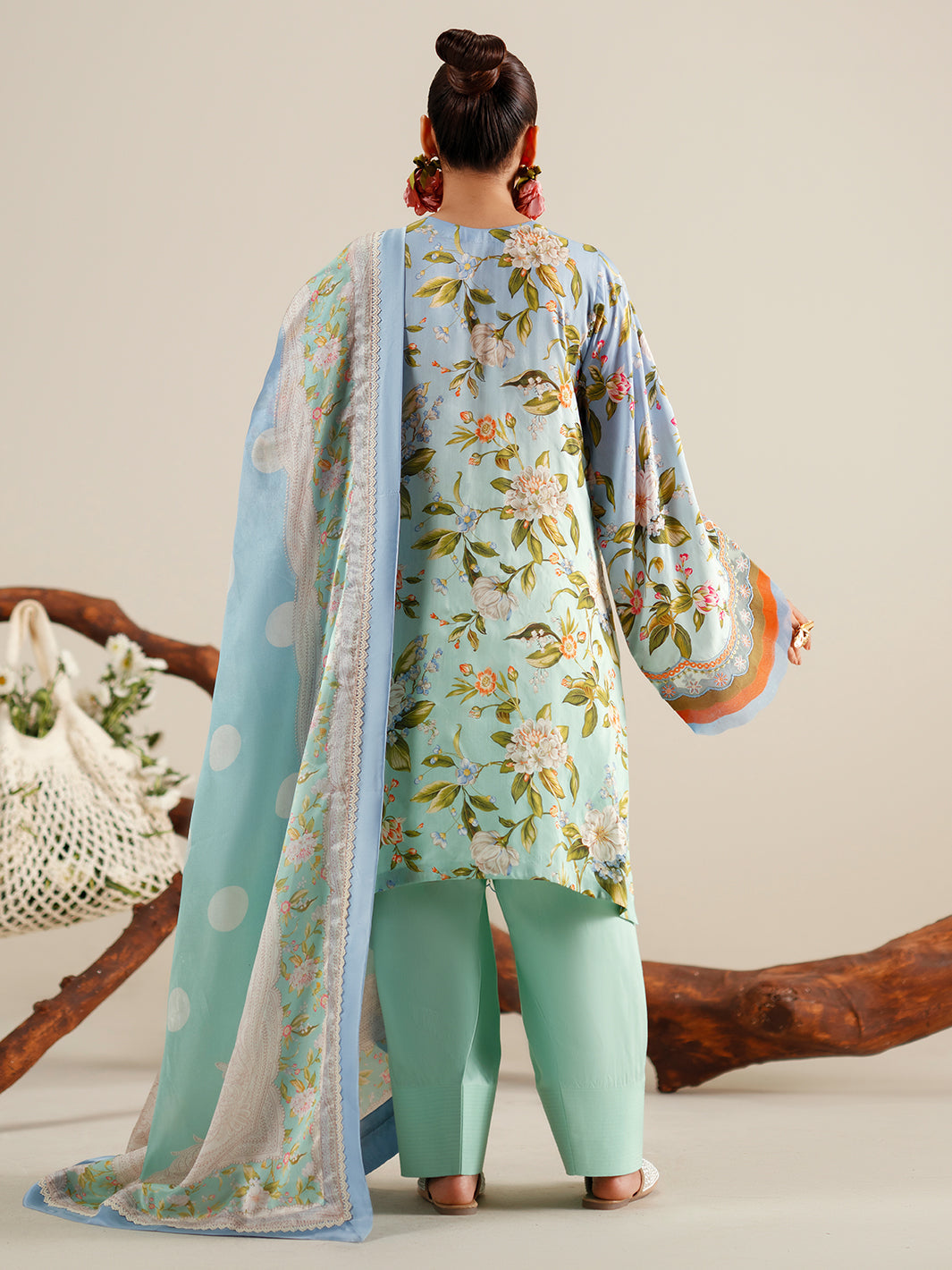 Eres Bonita | 1105-B | 3PC viscose printed