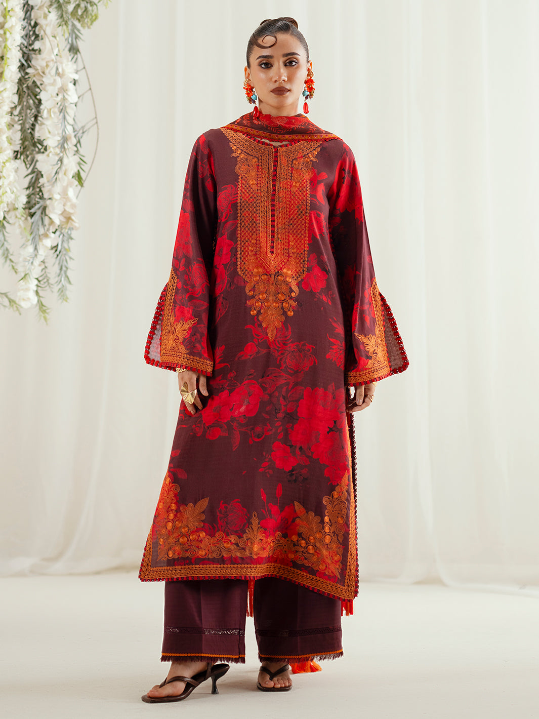 Eres Bonita | 1106-A | 3PC viscose printed