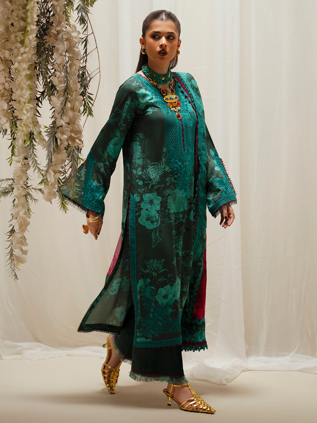 Eres Bonita | 1106-B | 3PC viscose printed