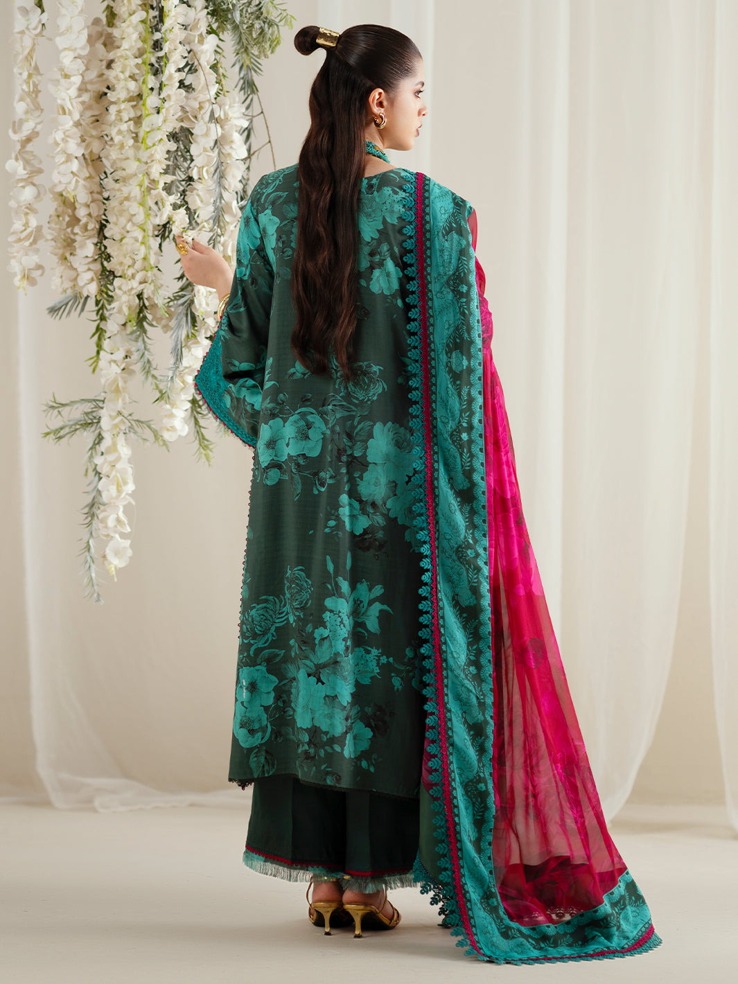 Eres Bonita | 1106-B | 3PC viscose printed