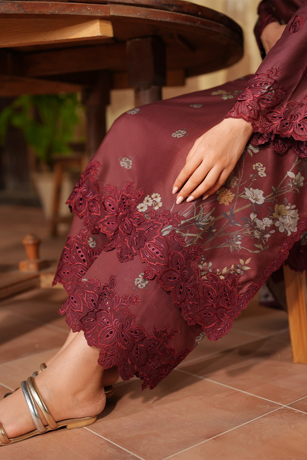 IPF-03 Embroidered Printed Linen