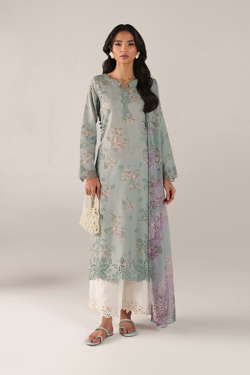 Iznik Spring Summer '26 | SS-12 Embroidered Lawn