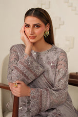 Iznik Festive Formals '26 | UE-618 Embroidered Chiffon