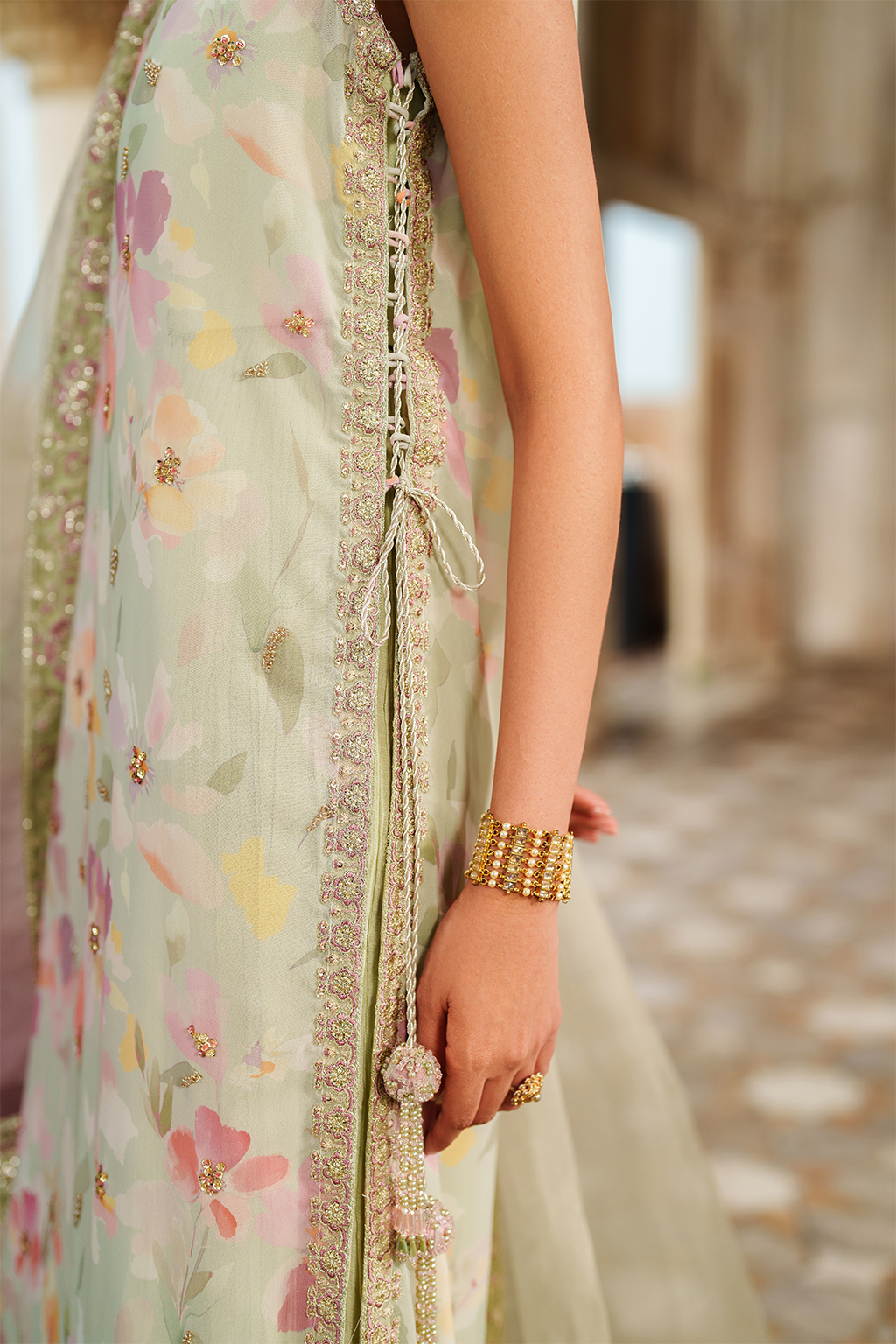Iznik | Printed Formal | UE-549 Printed Chiffon