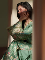 Binilyas Mashriq Luxury Lawn '26 | D-117-A | 3 PC Luxury Lawn