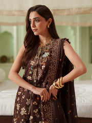 Binilyas Mashriq Luxury Lawn '26 | D-117-B | 3 PC Luxury Lawn