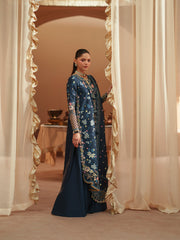 Binilyas Mashriq Luxury Lawn '26 | D-117-C | 3 PC Luxury Lawn