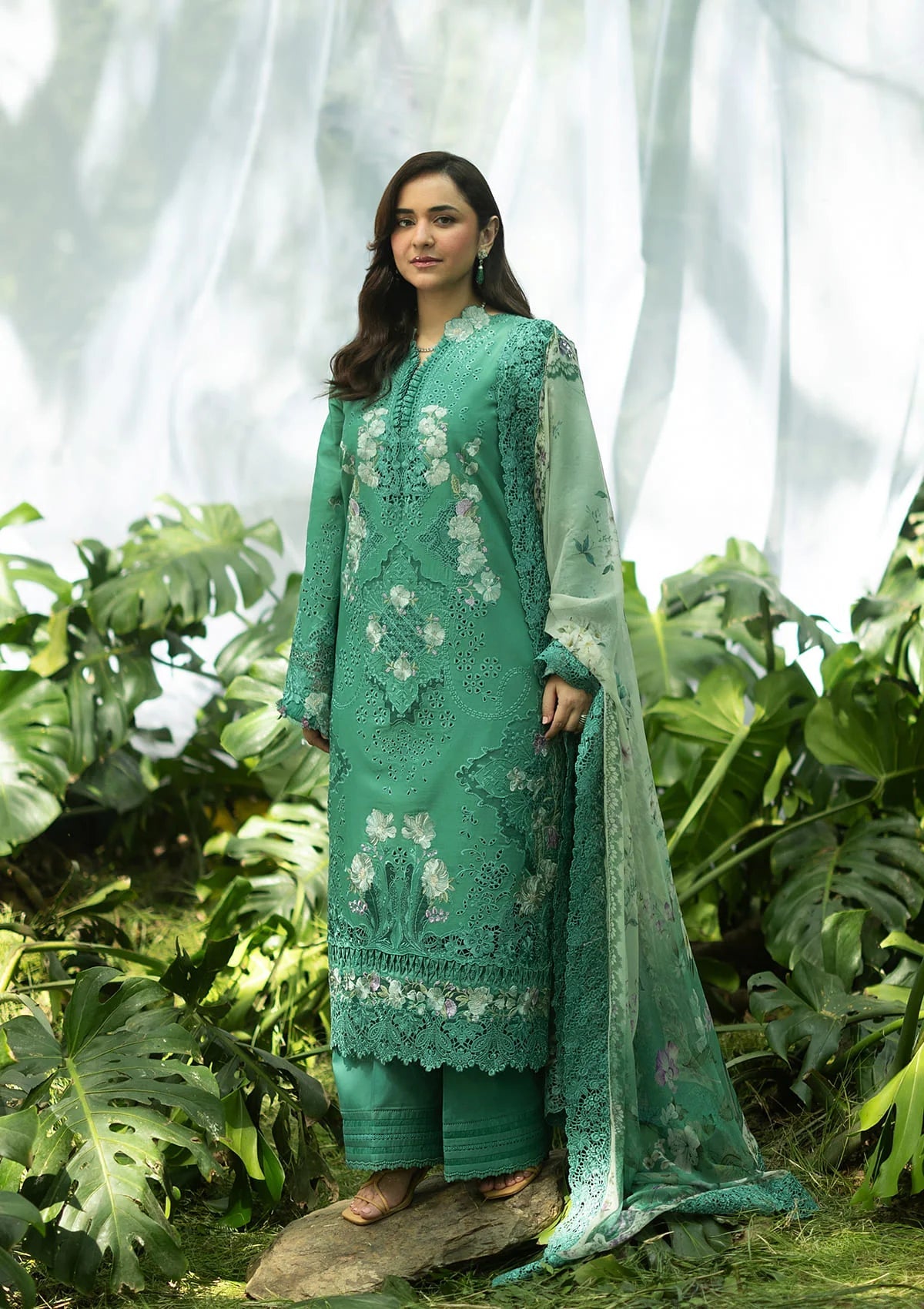 Elaf LUXURY LAWN VOL ll '26 | ELQ-2A LOVER'S EDEN