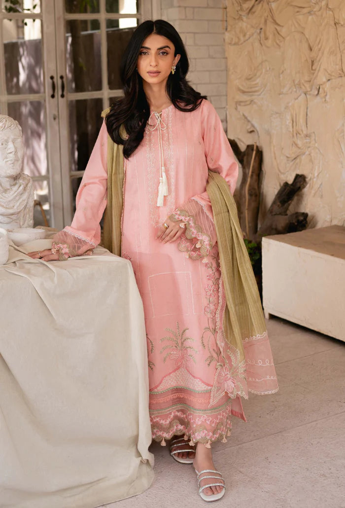 Aviva by HumDum | Aviva - D08 | 3PC Embroidered Lawn Suit