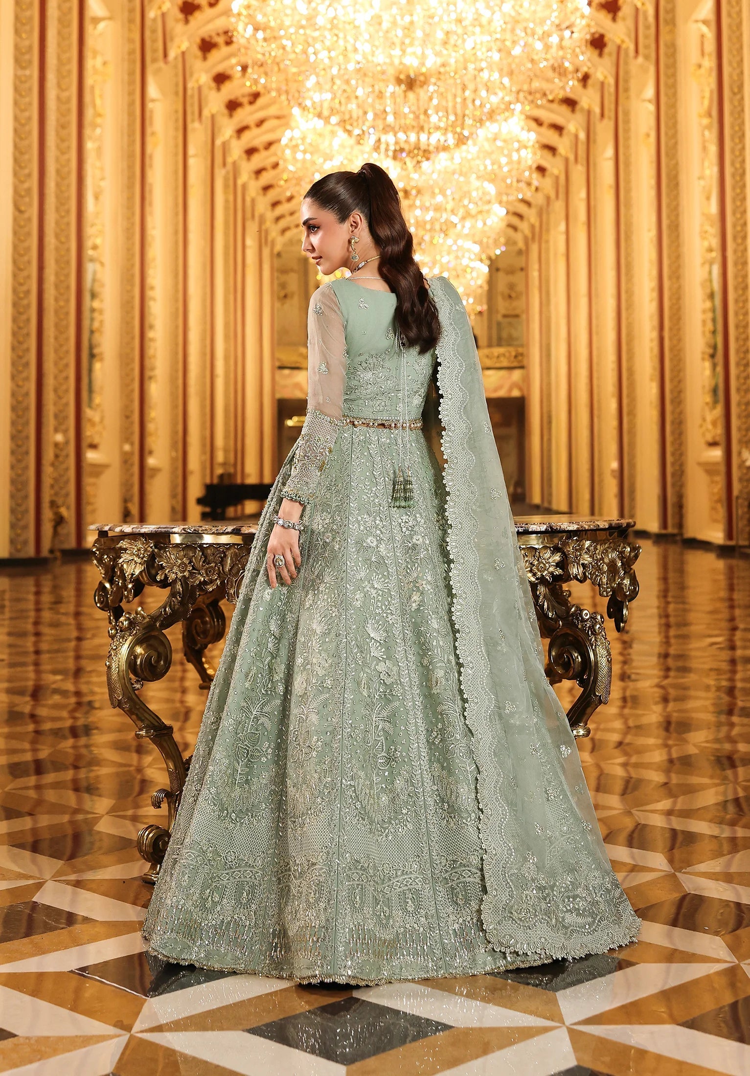 Elaf | ESH-03 LIME LIGHT | STARDOM FORMAL HANDWORK