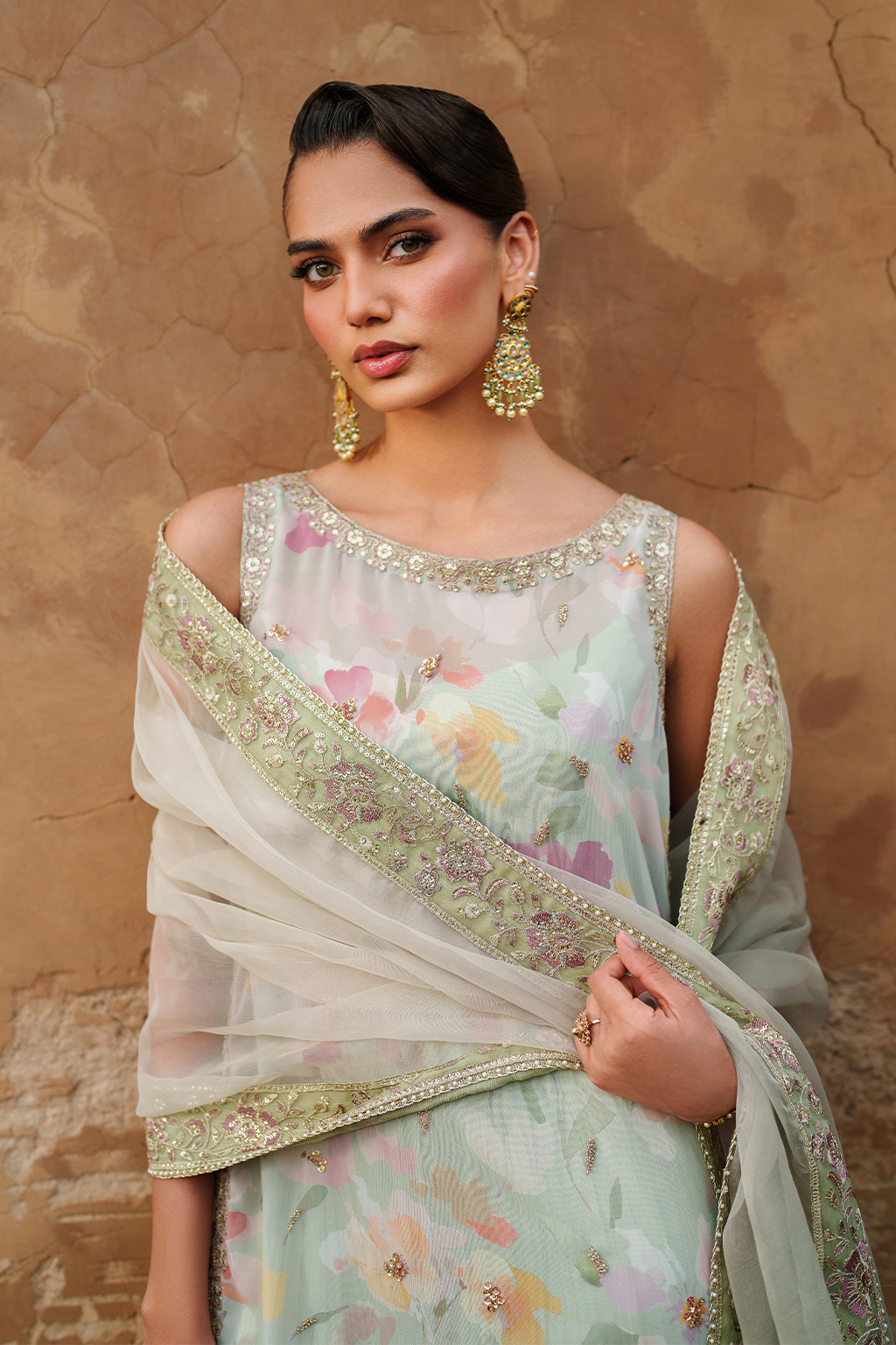 Iznik | Printed Formal | UE-549 Printed Chiffon