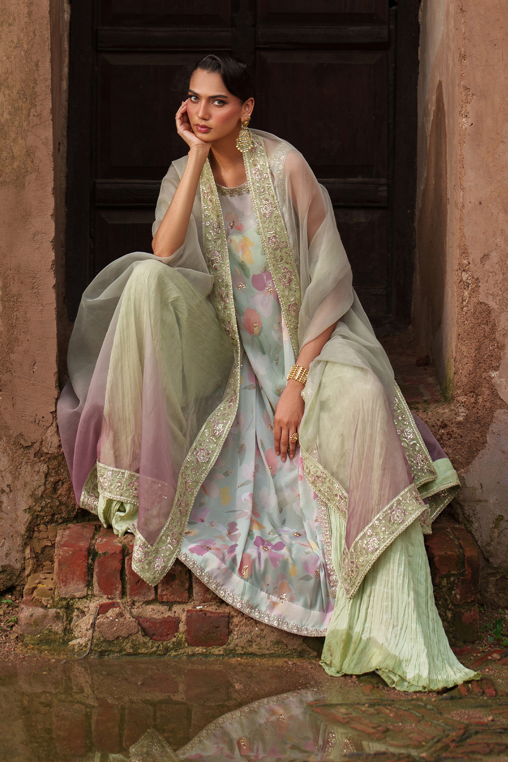 Iznik | Printed Formal | UE-549 Printed Chiffon
