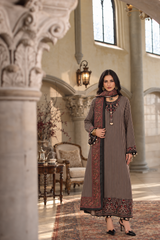 Saadia Asad D9 B - Classic Camel Pinstripes 01