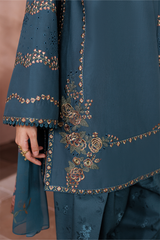 Iznik Sunscape Lawn '26 | UE-701 Embroidered Lawn