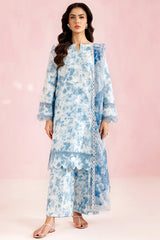 Farasha Printed Essentials ’26 | Aqua Veil