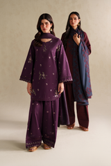 Iznik Winter Chapter '25 | UE-576 Embroidered Khaddar